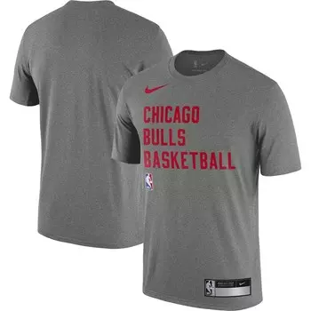 Футболка с коротким рукавом Nike Chicago Bulls, серый