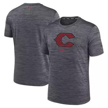 Футболка с коротким рукавом Nike Cincinnati Reds, черный