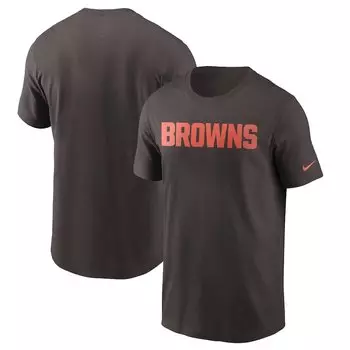 Футболка с коротким рукавом Nike Cleveland Browns, коричневый
