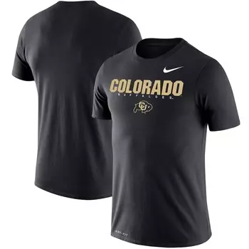 Футболка с коротким рукавом Nike Colorado Buffaloes, черный