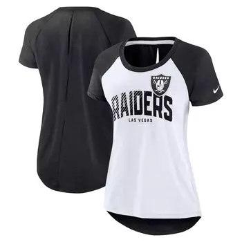 Футболка с коротким рукавом Nike Las Vegas Raiders, белый