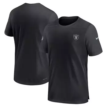 Футболка с коротким рукавом Nike Las Vegas Raiders, черный