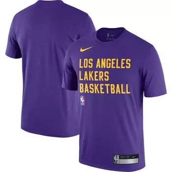 Футболка с коротким рукавом Nike Los Angeles Lakers, фиолетовый