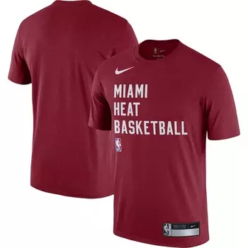 Футболка с коротким рукавом Nike Miami Heat, красный