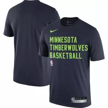 Футболка с коротким рукавом Nike Minnesota Timberwolves, нави