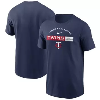 Футболка с коротким рукавом Nike Minnesota Twins, нави