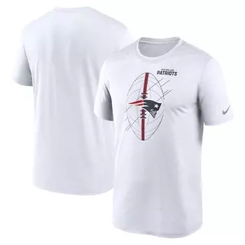 Футболка с коротким рукавом Nike New England Patriots, белый