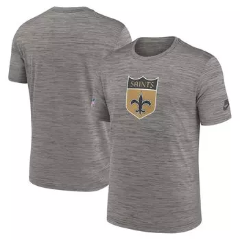 Футболка с коротким рукавом Nike New Orleans Saints, угольный