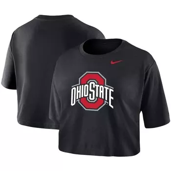 Футболка с коротким рукавом Nike Ohio State Buckeyes, черный