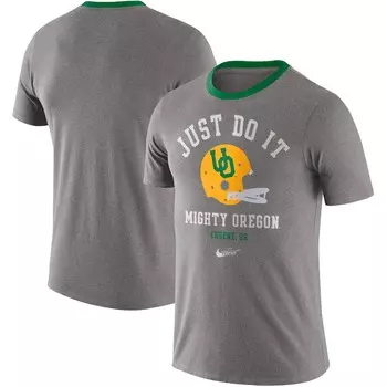 Футболка с коротким рукавом Nike Oregon Ducks, серый