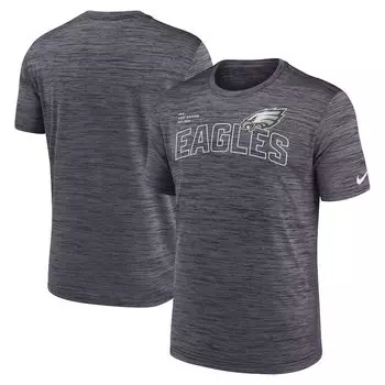 Футболка с коротким рукавом Nike Philadelphia Eagles, черный
