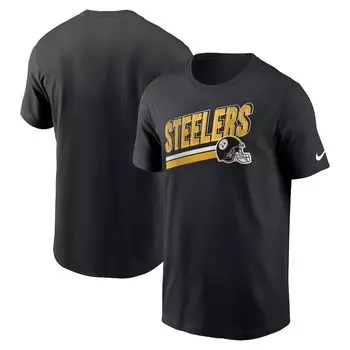 Футболка с коротким рукавом Nike Pittsburgh Steelers, черный