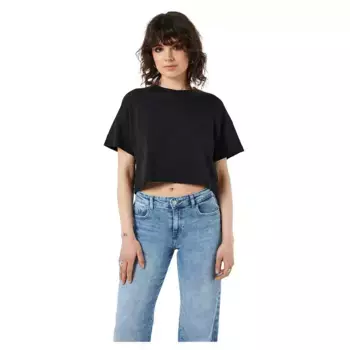 Футболка с коротким рукавом Noisy May Alena FWD, черный