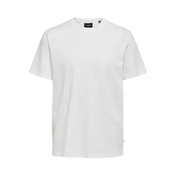 Футболка с коротким рукавом Only & Sons Millenium Life Regular, белый