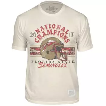 Футболка с коротким рукавом Original Retro Brand Florida State Seminoles, кремовый