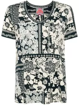 Футболка с коротким рукавом от Johnny Was The Janie, серый