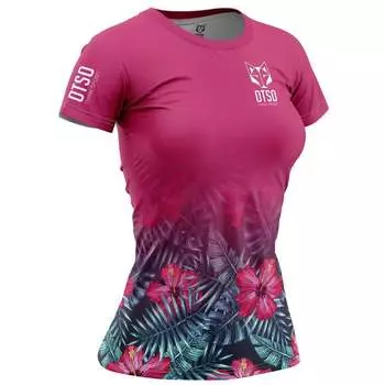 Футболка с коротким рукавом Otso M/corta Tropical, розовый