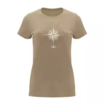 Футболка с коротким рукавом Pasion Morena Estrella, бежевый