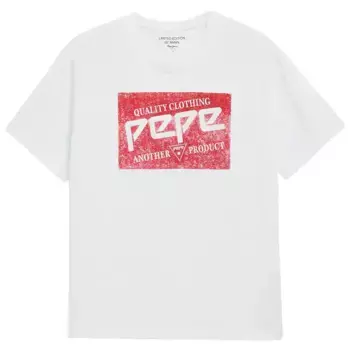 Футболка с коротким рукавом Pepe Jeans 50Th Anniversary 7, белый
