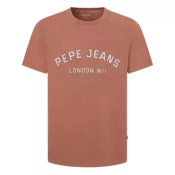 Футболка с коротким рукавом Pepe Jeans Aldridge, коричневый