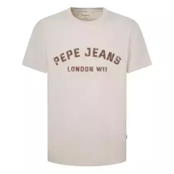 Футболка с коротким рукавом Pepe Jeans Aldridge, белый