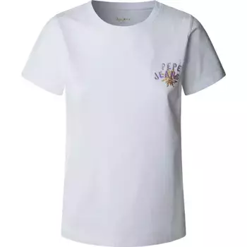Футболка с коротким рукавом Pepe Jeans Amanda, белый