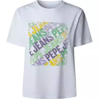 Футболка с коротким рукавом Pepe Jeans Amelia, белый