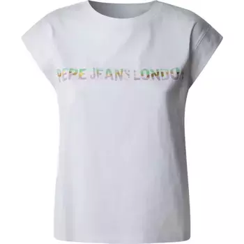 Футболка с коротким рукавом Pepe Jeans Aurore, белый