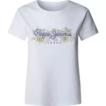 Футболка с коротким рукавом Pepe Jeans Ava, белый
