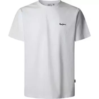 Футболка с коротким рукавом Pepe Jeans Back Clag, белый