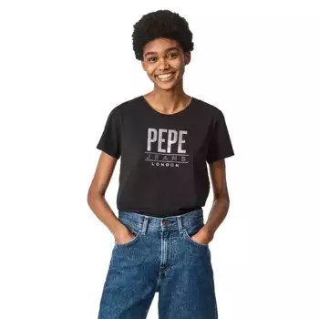 Футболка с коротким рукавом Pepe Jeans Blancas, черный
