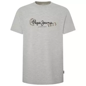 Футболка с коротким рукавом Pepe Jeans Camille, серый