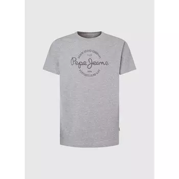 Футболка с коротким рукавом Pepe Jeans Craigton, серый