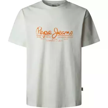 Футболка с коротким рукавом Pepe Jeans Dumas, белый