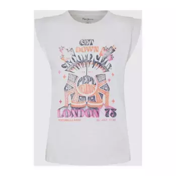 Футболка с коротким рукавом Pepe Jeans Eloise, белый