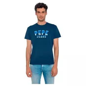 Футболка с коротким рукавом Pepe Jeans Graham, синий