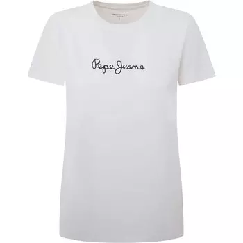 Футболка с коротким рукавом Pepe Jeans Lorette, белый