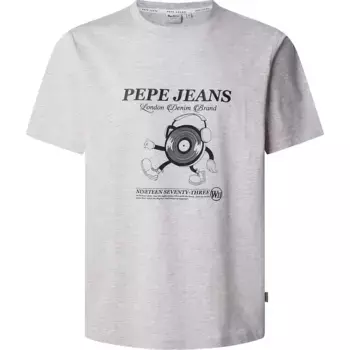 Футболка с коротким рукавом Pepe Jeans Perkins, серый