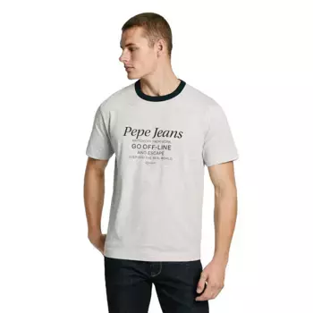 Футболка с коротким рукавом Pepe Jeans Peterson, серый