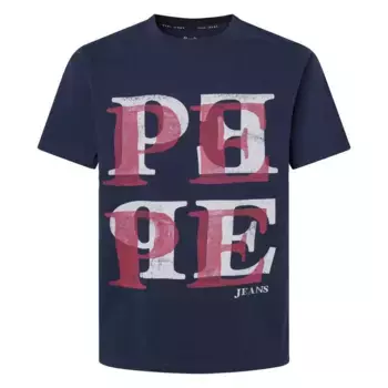 Футболка с коротким рукавом Pepe Jeans PM509634, синий