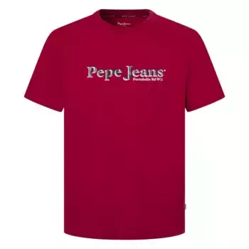 Футболка с коротким рукавом Pepe Jeans PM509649, красный