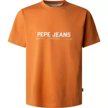 Футболка с коротким рукавом Pepe Jeans Pol, оранжевый