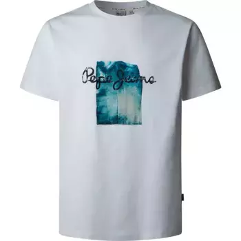 Футболка с коротким рукавом Pepe Jeans Prush, белый