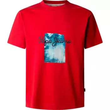 Футболка с коротким рукавом Pepe Jeans Prush, красный