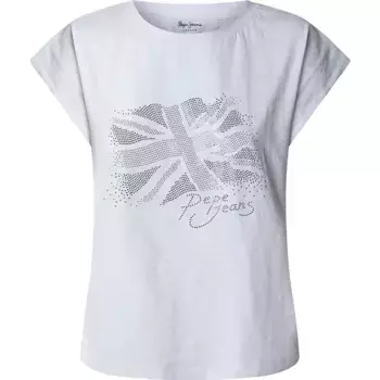 Футболка с коротким рукавом Pepe Jeans Rolene, белый