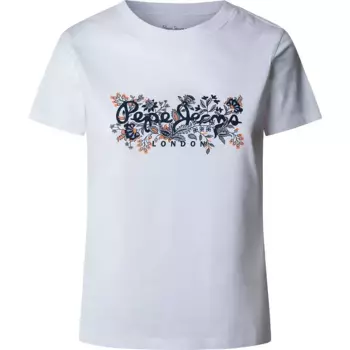 Футболка с коротким рукавом Pepe Jeans Rosalind, белый