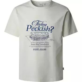 Футболка с коротким рукавом Pepe Jeans Tayler, белый