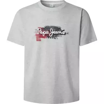 Футболка с коротким рукавом Pepe Jeans Trey, серый