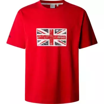Футболка с коротким рукавом Pepe Jeans Union, красный