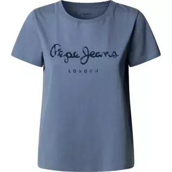 Футболка с коротким рукавом Pepe Jeans Val, синий